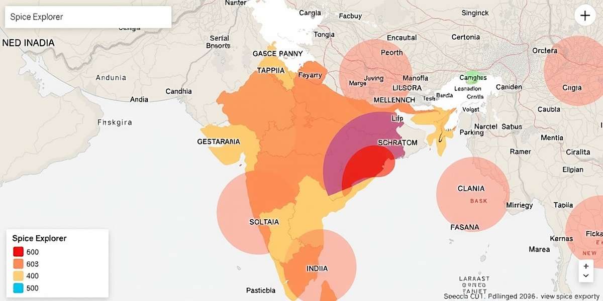Spice Explorer Regional Popularity in India Map of India showing Spice Explorer popularity across different states
